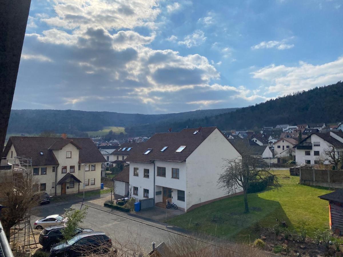 Ferienwohnung Zum Spessart Lohr Buitenkant foto