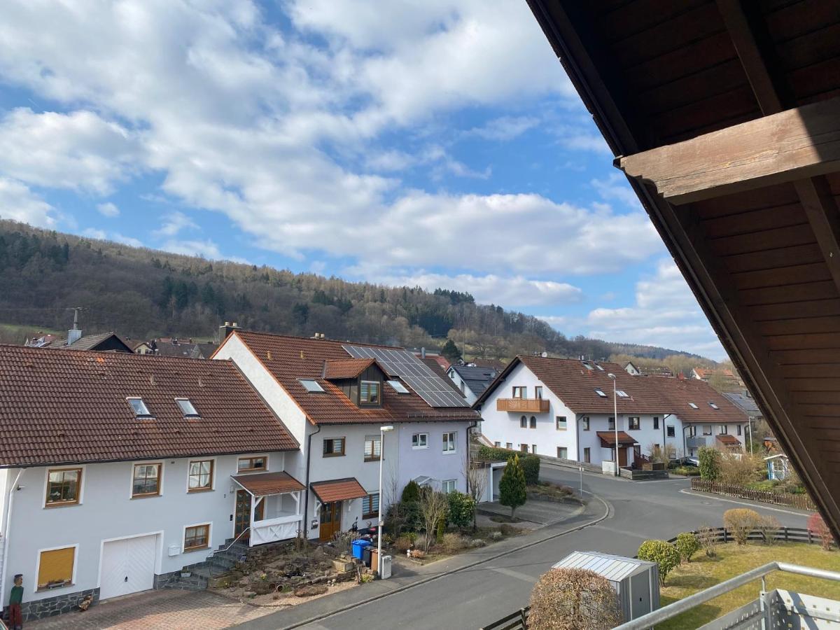 Ferienwohnung Zum Spessart Lohr Buitenkant foto