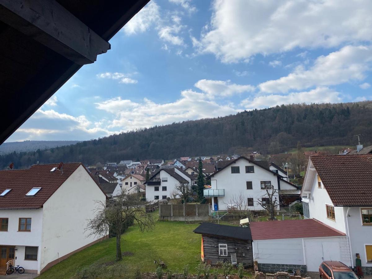 Ferienwohnung Zum Spessart Lohr Buitenkant foto