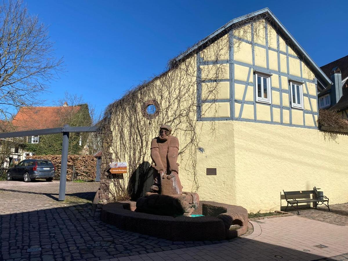 Ferienwohnung Zum Spessart Lohr Buitenkant foto